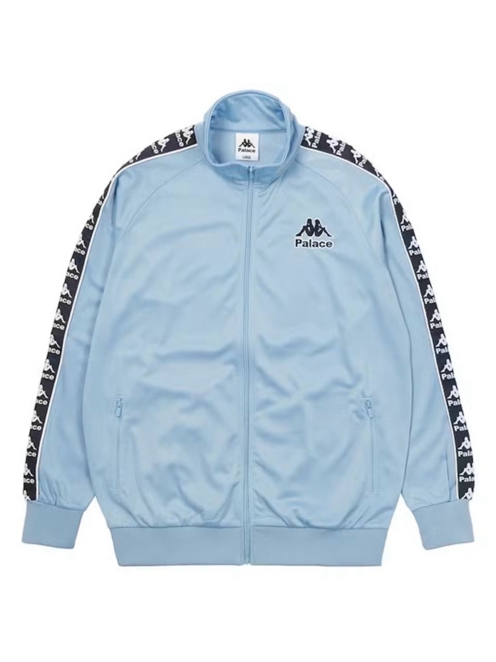 Authentic PALACE x Kappa Collab Track Top Jacket Blue FW21 Men’s Large NWT